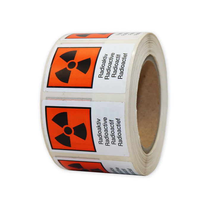S/A Hazard Warning Label "Radioactive"
