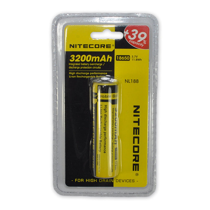 Nitecore 18650 Li-ion Battery NL188