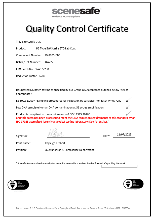 WA077250-87485 — SceneSafe