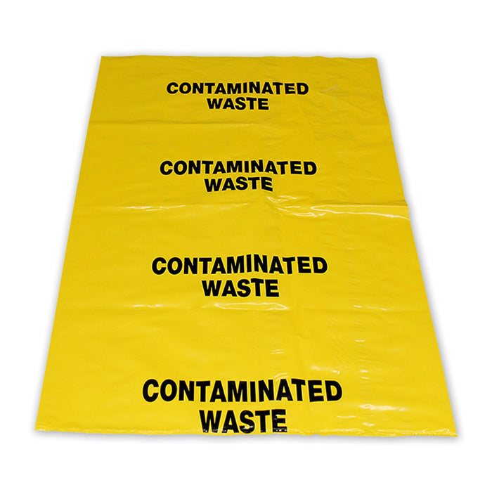 Yellow Contaminated Waste Bag