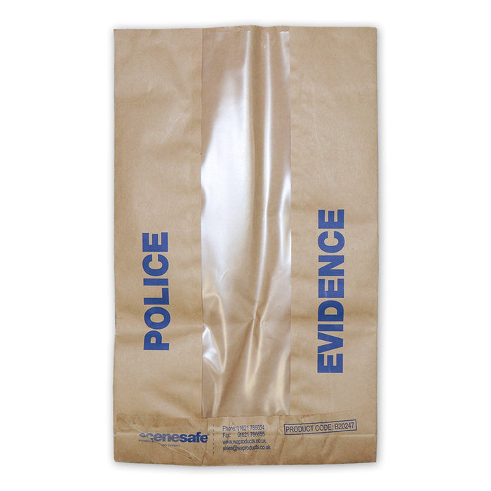 "Police Evidence" Window Sack