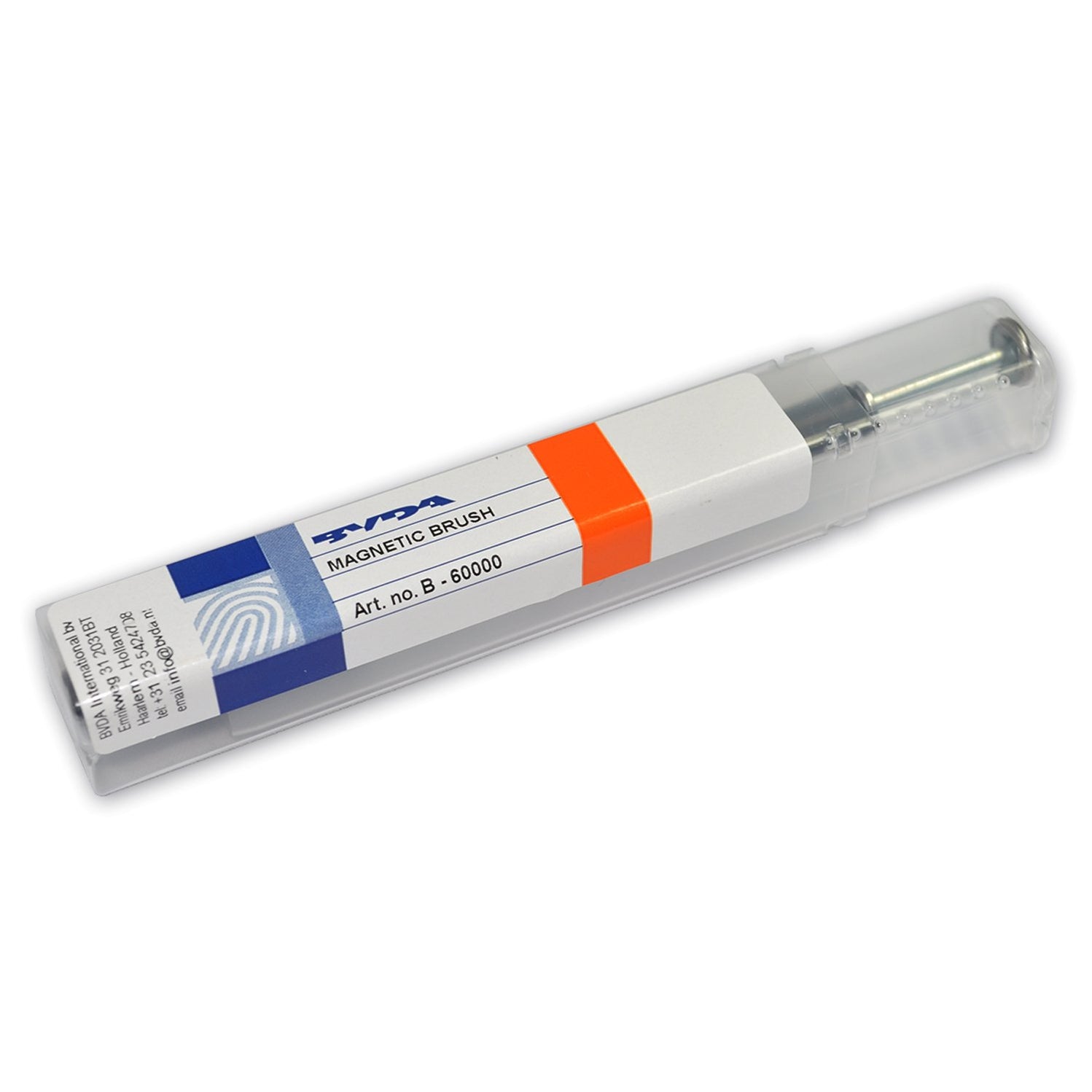 Spring Applicators Spring Loaded Black Magnetic Powder Applicator — SceneSafe