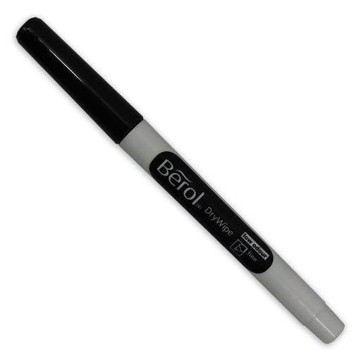 Berol Drywipe Pens Black 1mm, UOM pk 12