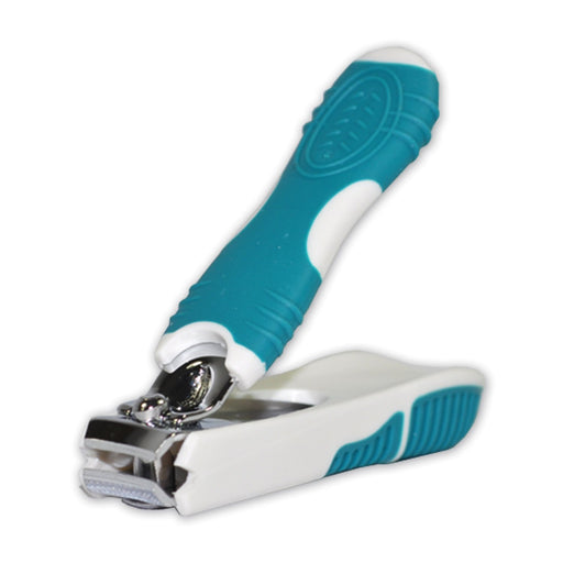 Trim Nail Clippers White & Teal