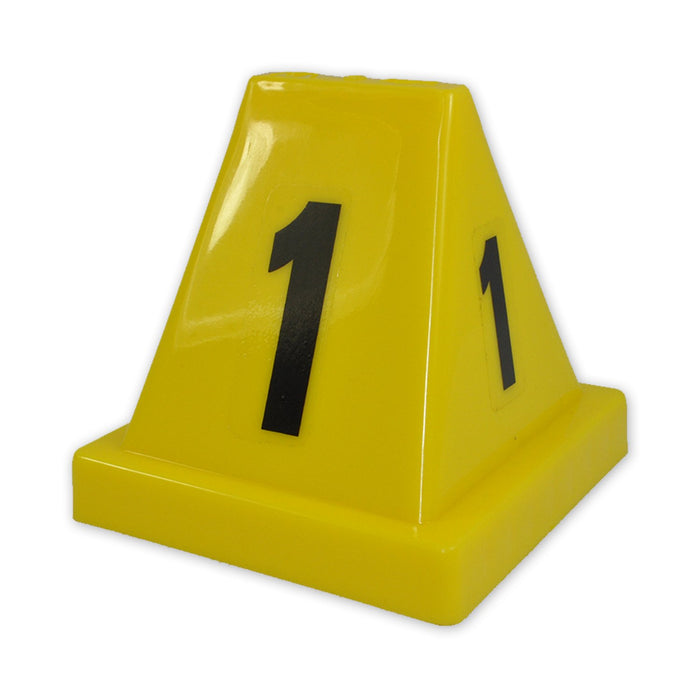 Evidence Markers Yellow 1-15
