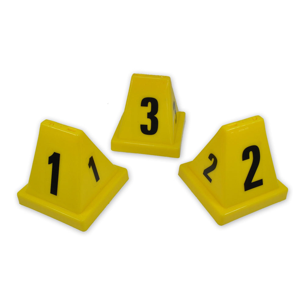 Evidence Markers Yellow 1-15