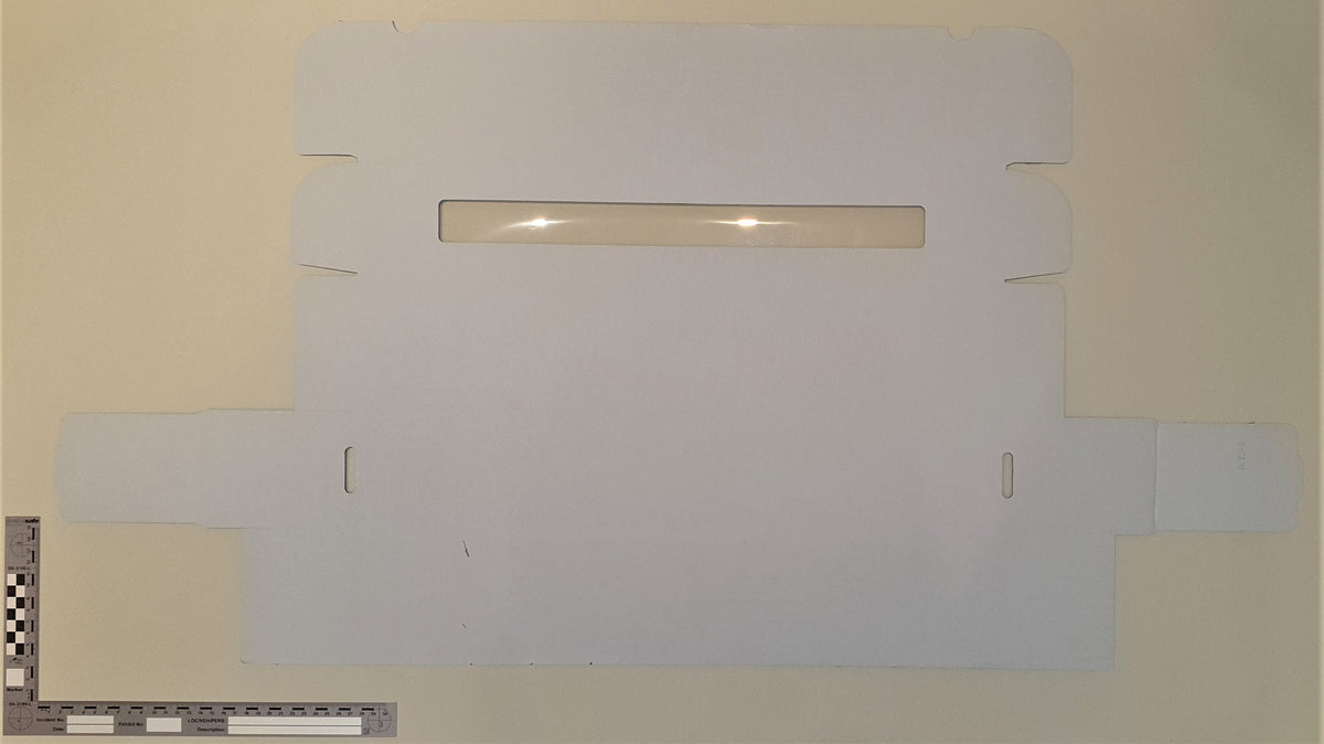 Window Box to Hold 2 Number Plates — SceneSafe