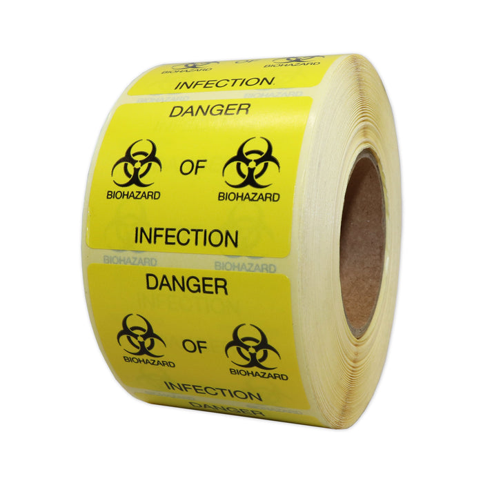 S/A Label "Danger of Infection"