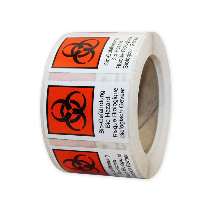 S/A Hazard Warning Label "Biohazard"