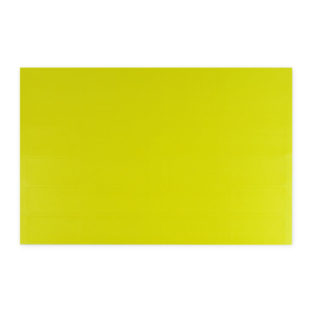 Label Yellow (24 / Sheet)