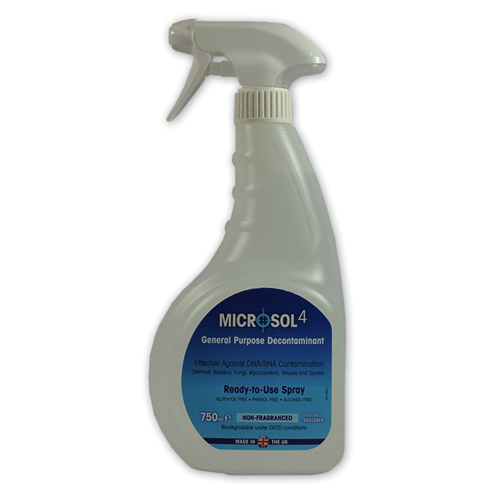 Microsol 4 Decontaminent 750ml Spray — SceneSafe