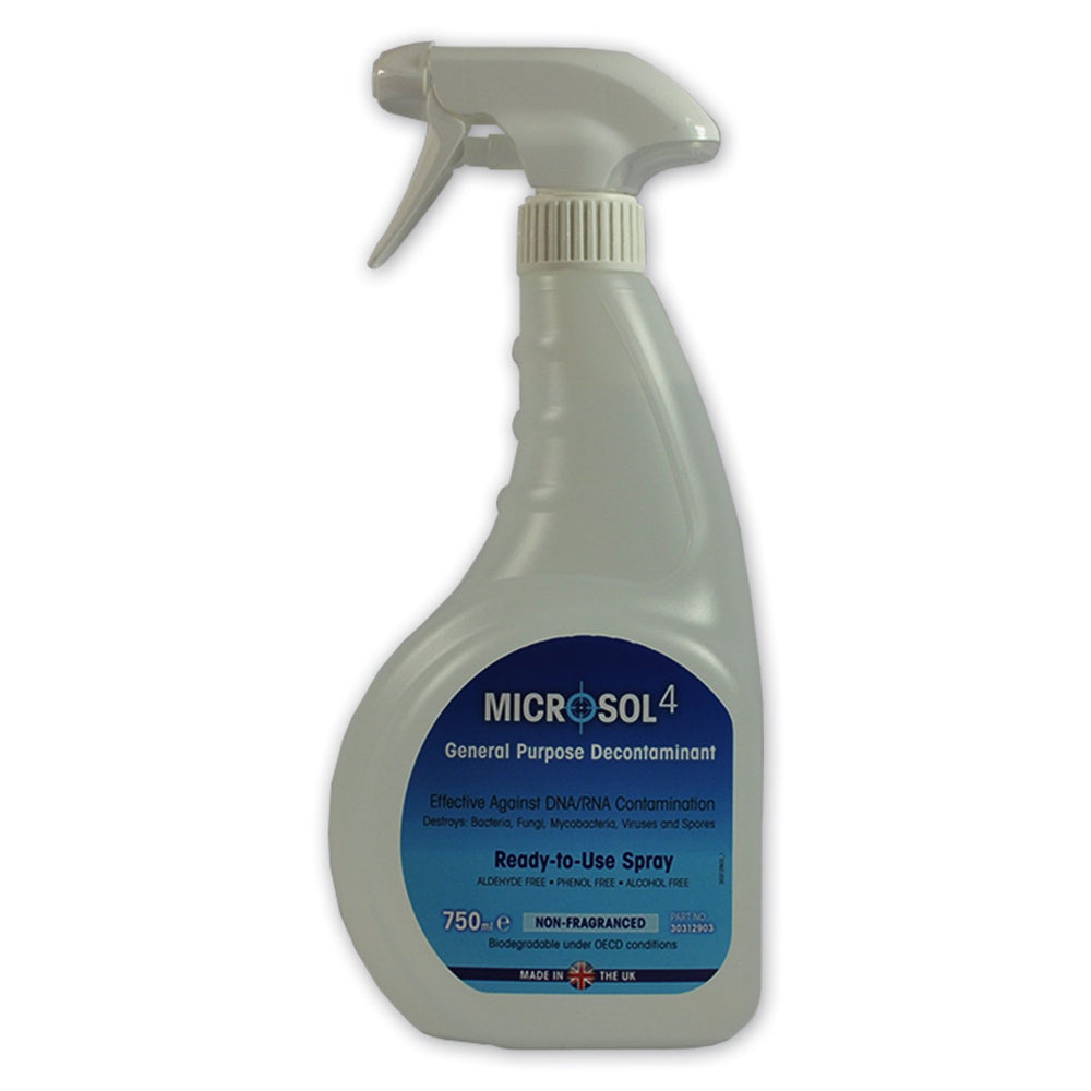 Microsol Blue Microsol 4 Decontaminent 750ml Spray — SceneSafe