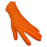 Shieldskin Orange Nitrile Gloves