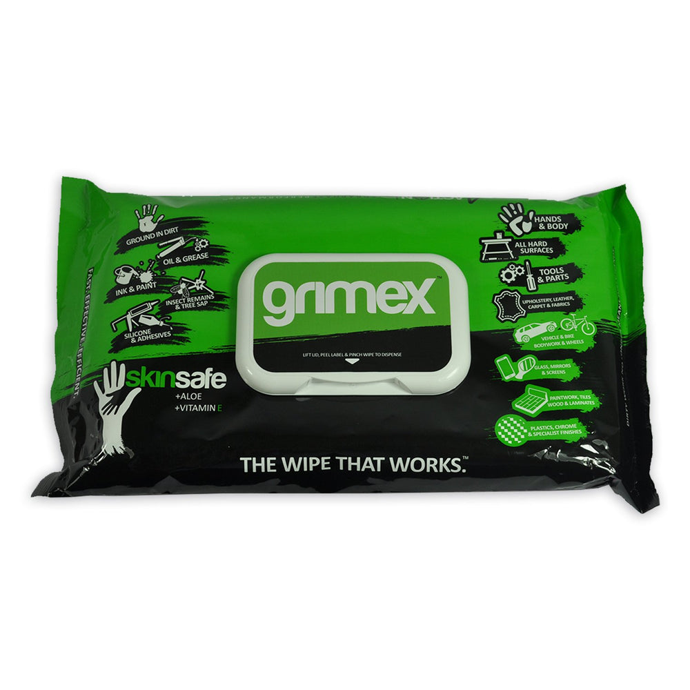 Grimex Wipes Alcohol Free 100 Wipes Pack