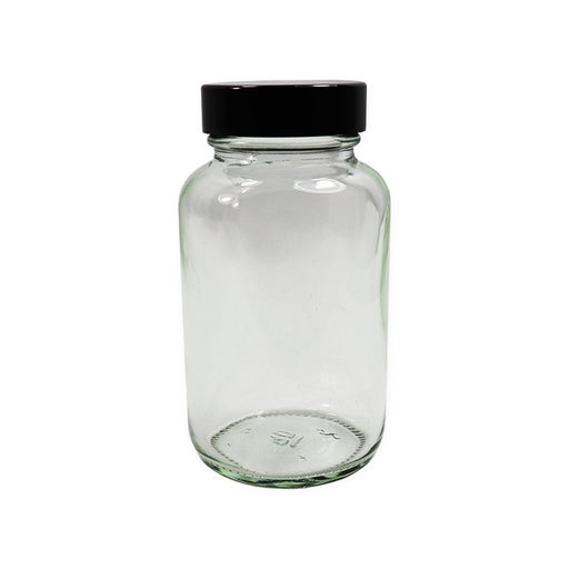 Wide Mouth Glass Bottle