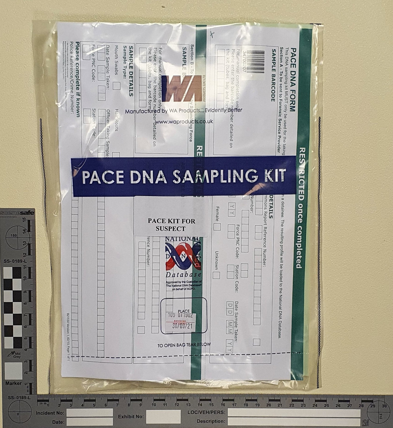 PACE DNA Sampling Kits