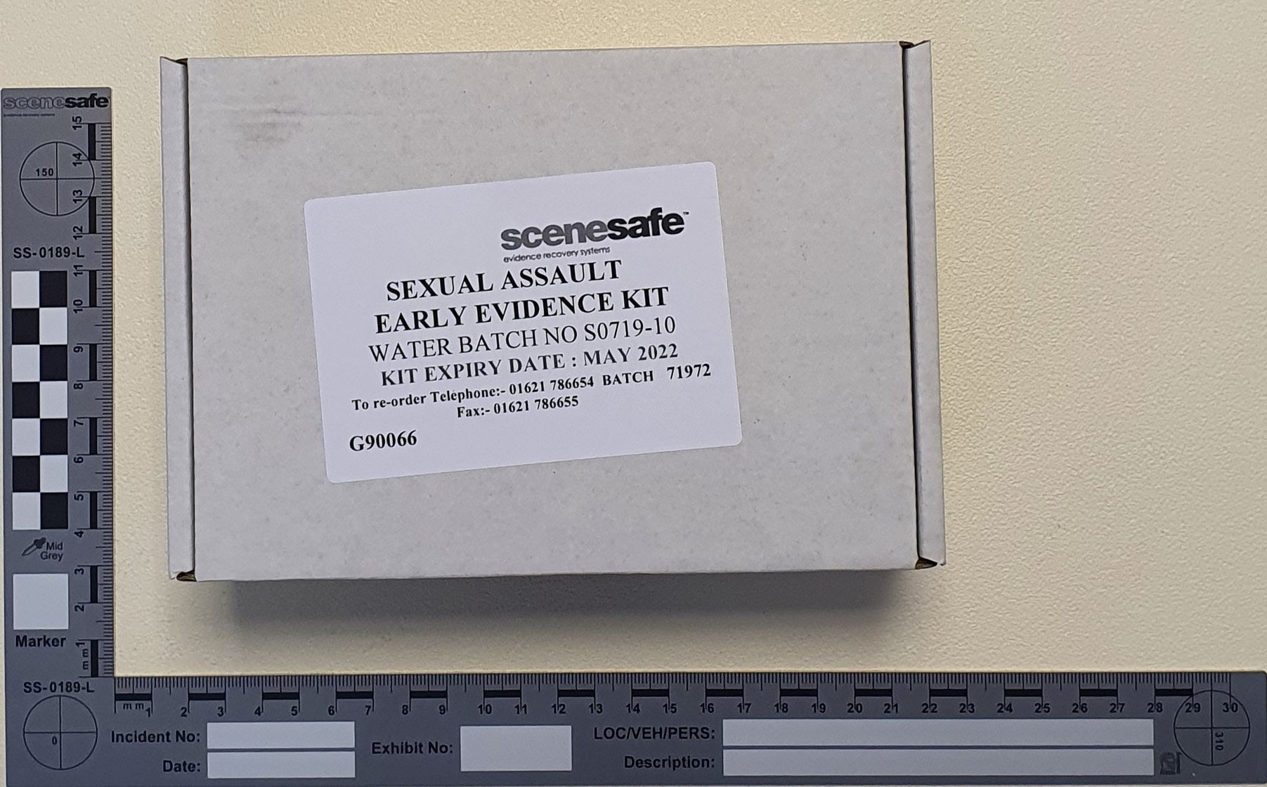 Early Evidence kit — SceneSafe