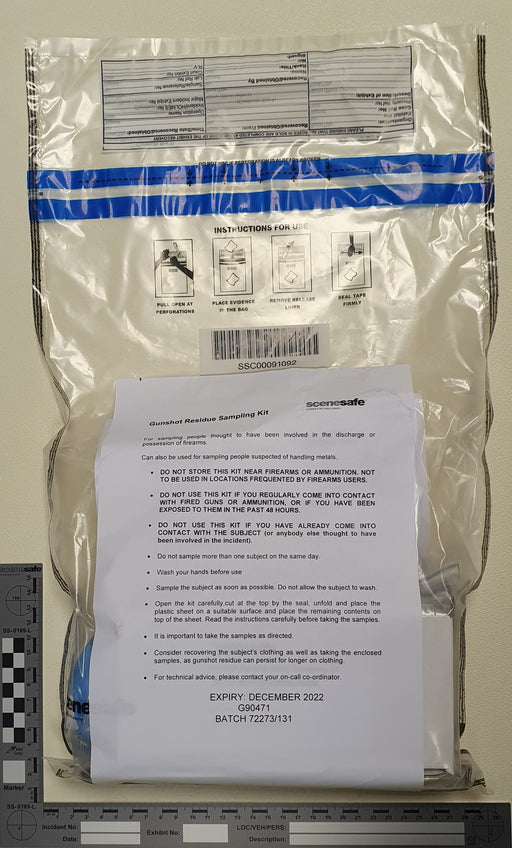 Gunshot Residue Kit (LGC Forensics spec)