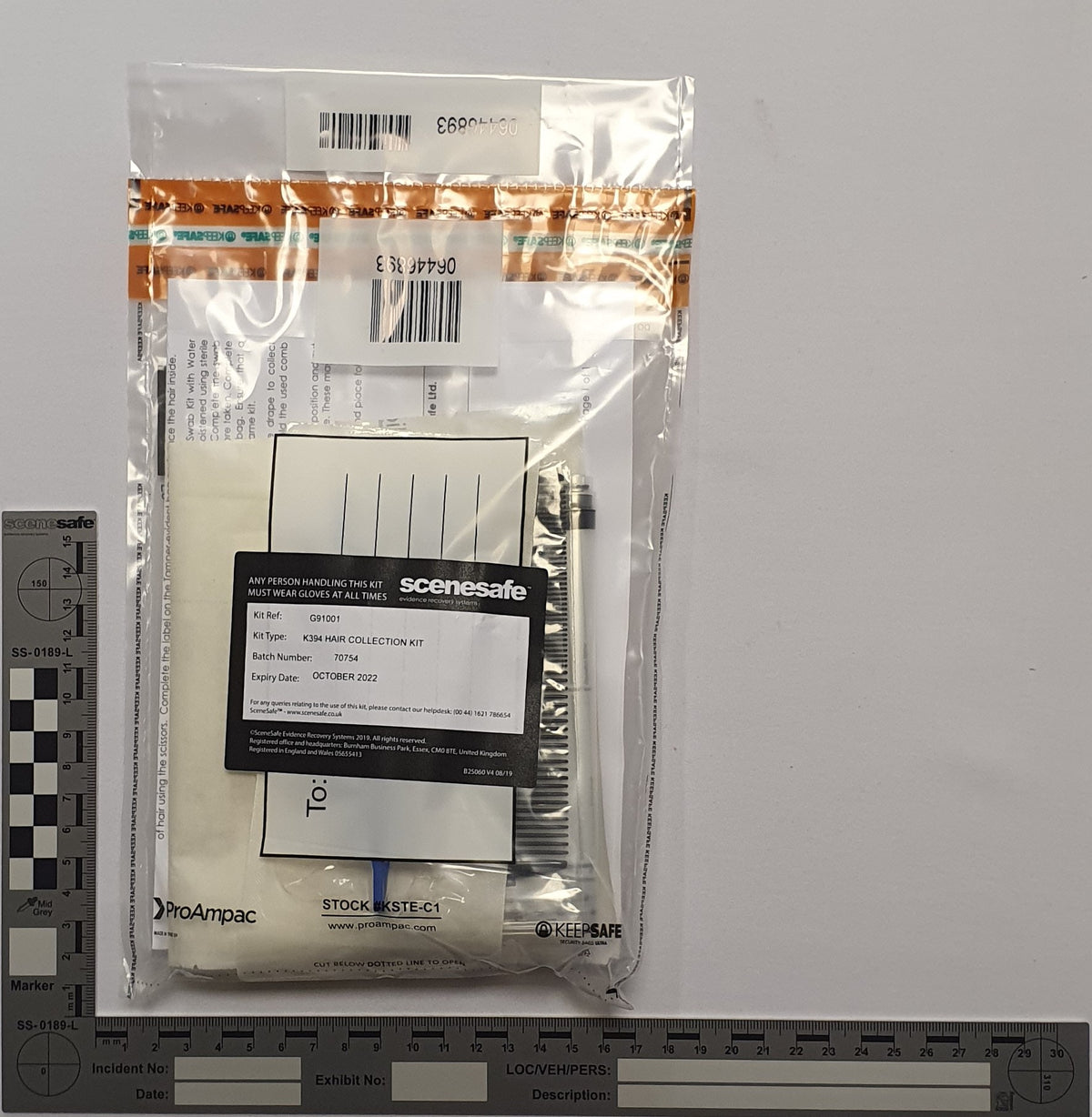 K394 Hair Collection Kit — SceneSafe